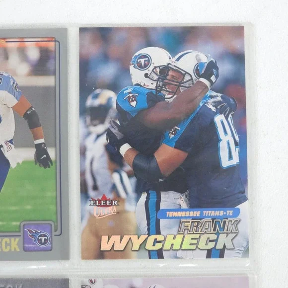 Frank Wycheck Football Card Lot Titans Autograph Inserts Chase Tennessee Vintage - Picture 8 of 16